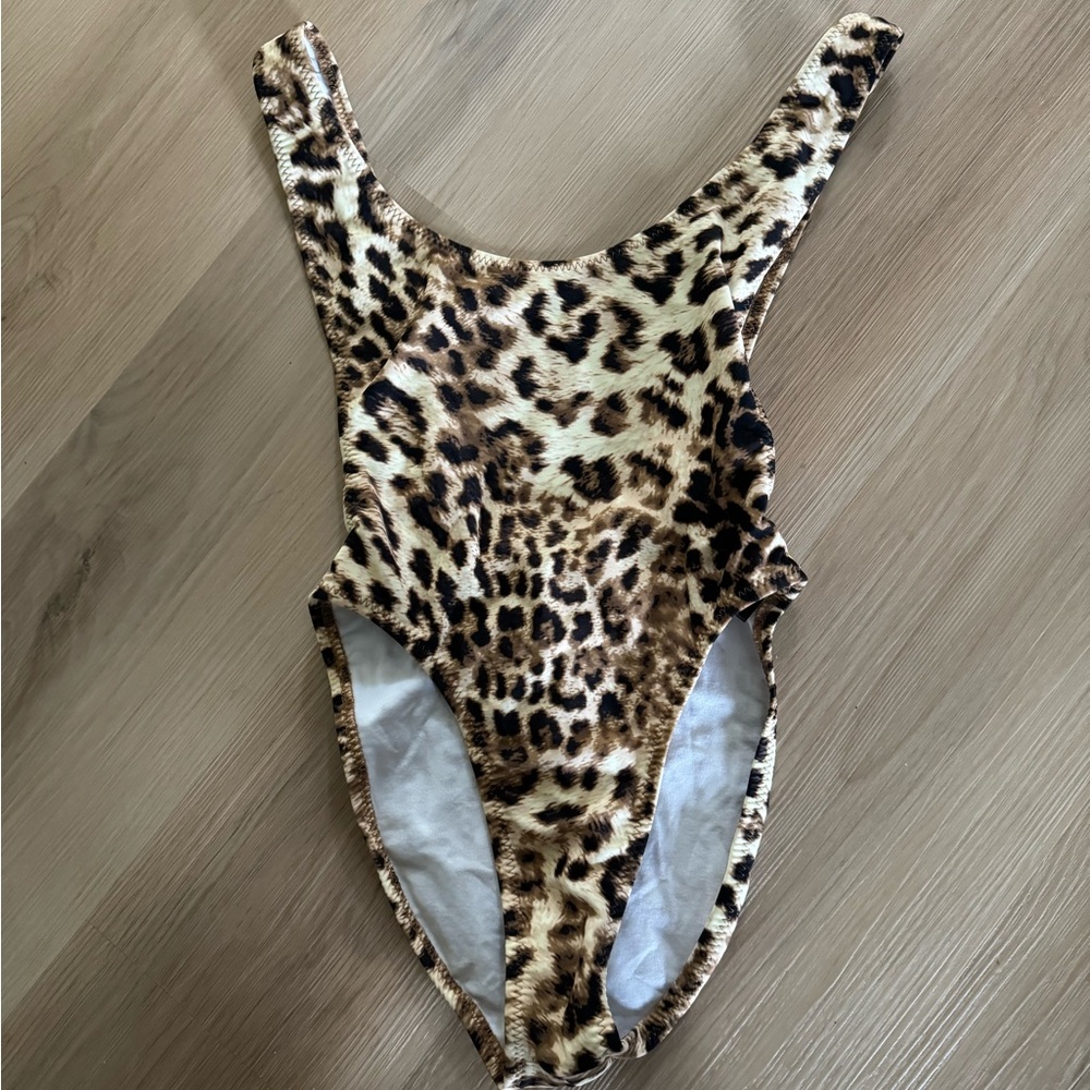 Norma Kamali High Leg Swimsuit